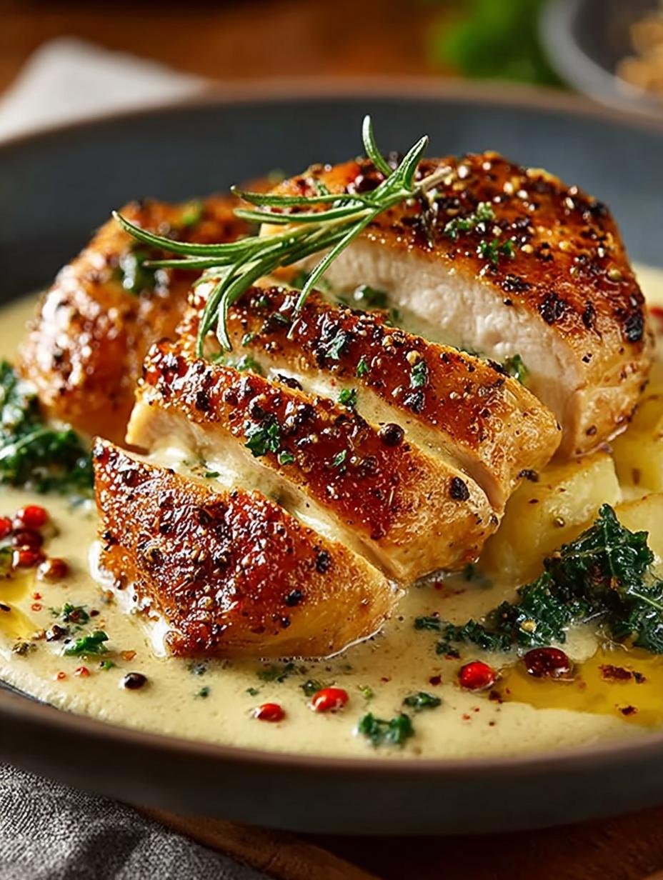 Chicken with Creamy Mustard