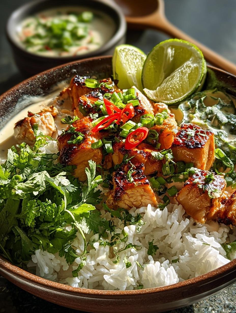 Coconut Chicken Rice Bowl: 5 Steps to Tropical Bliss - Coconut Chicken Rice Bowl - additional detail