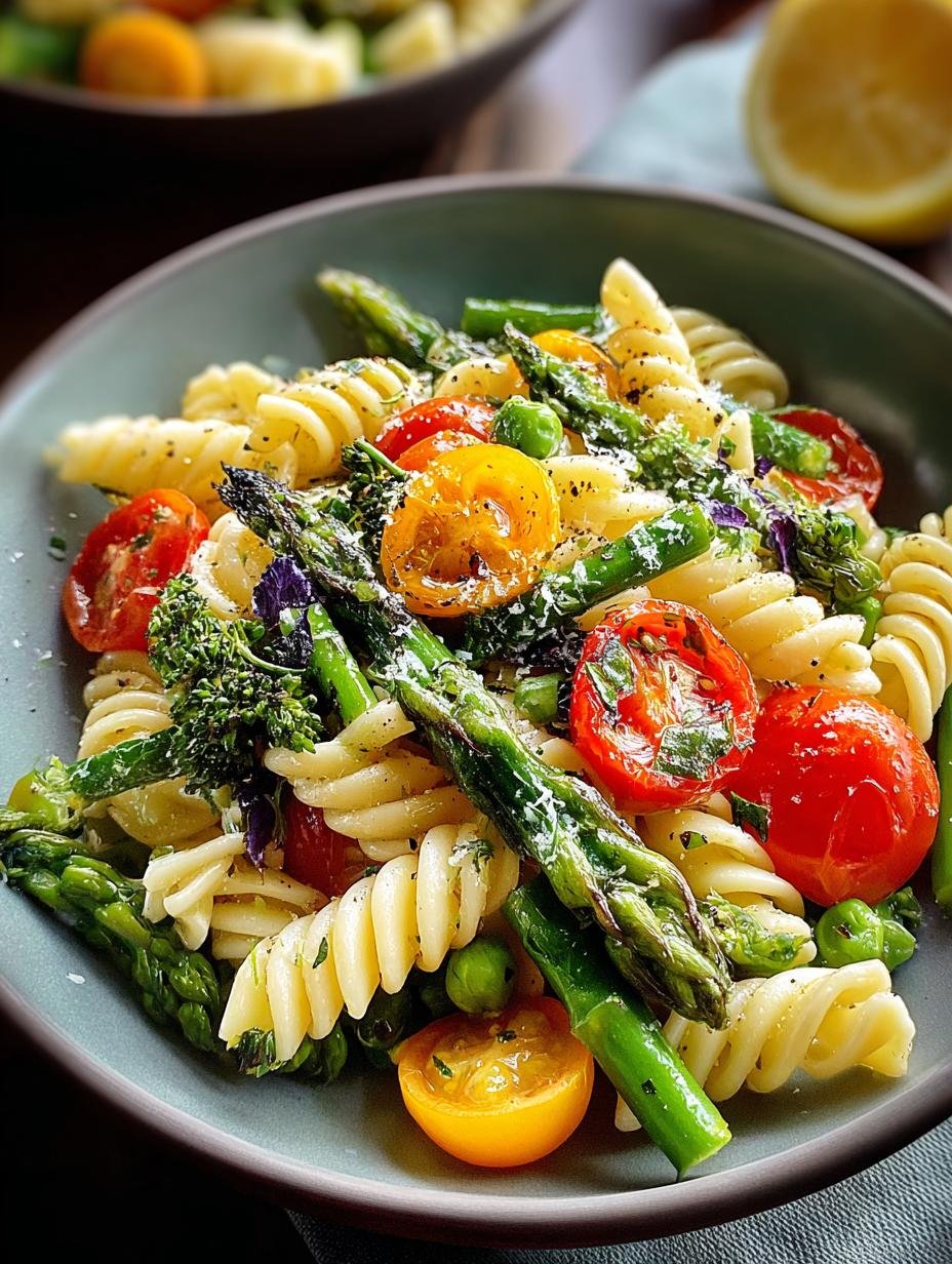 Colorful Pasta Primavera Veggie: A Delightful Dinner Choice - Colorful Pasta Primavera Veggie - main visual representation