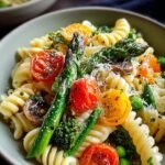 Colorful Pasta Primavera Veggie
