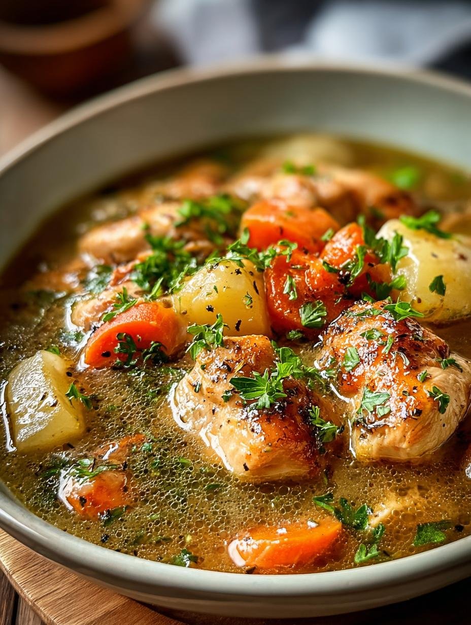 Cozy Chicken Stew For Chilly Nights: 5 Simple Ingredients - Cozy Chicken Stew For - additional detail