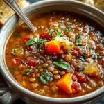 Cozy Grandmas Lentil Soup