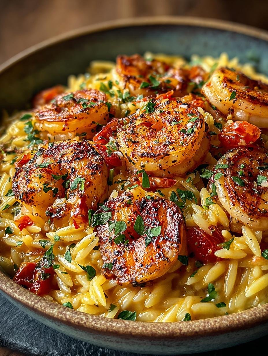 Creamy Cajun Shrimp Orzo: 5 Bold Flavors You'll Love - Creamy Cajun Shrimp Orzo - main visual representation