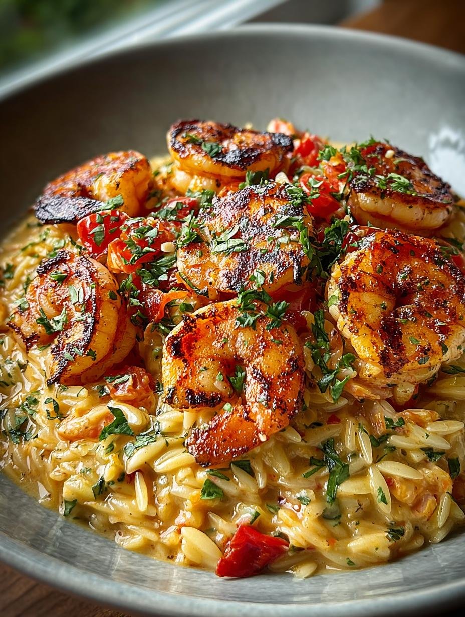 Creamy Cajun Shrimp Orzo: 5 Bold Flavors You'll Love - Creamy Cajun Shrimp Orzo - additional detail