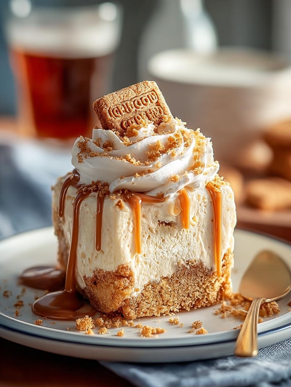 Decadent Biscoff Poke Cake Recipe for Sweet Indulgence - Decadent Biscoff Poke Cake - main visual representation