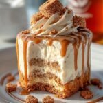 Decadent Biscoff Poke Cake
