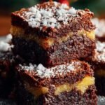 Decadent Spiced Gingerbread Brownies