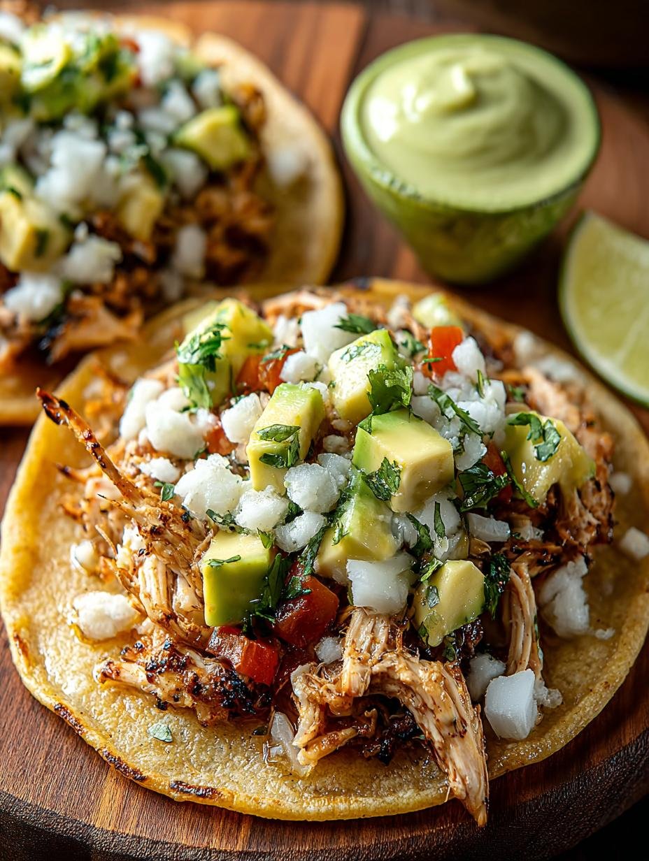 Flavorful Shredded Chicken Tostadas: 5 Ways to Enjoy - Flavorful Shredded Chicken Tostadas - main visual representation