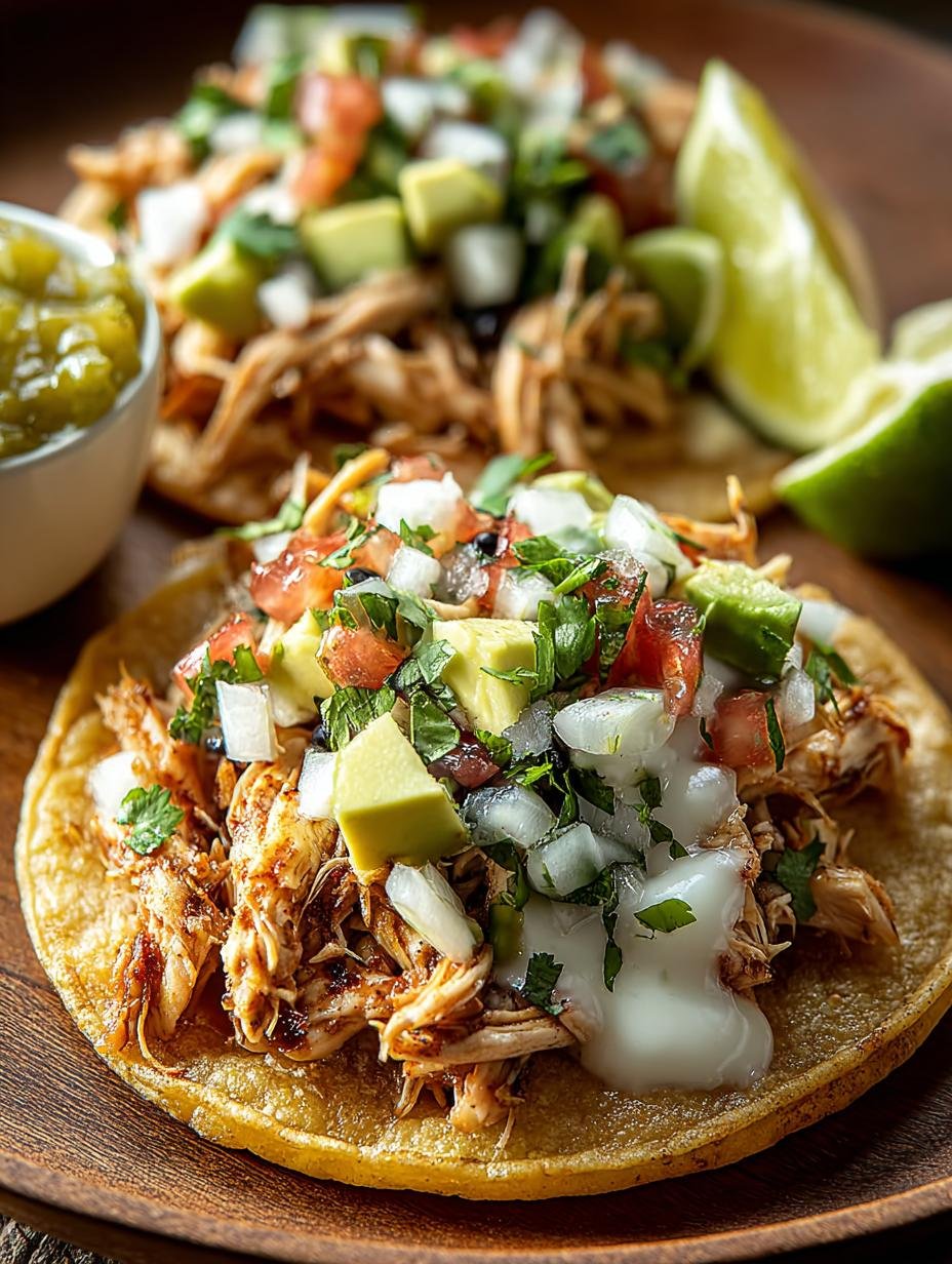 Flavorful Shredded Chicken Tostadas: 5 Ways to Enjoy - Flavorful Shredded Chicken Tostadas - additional detail