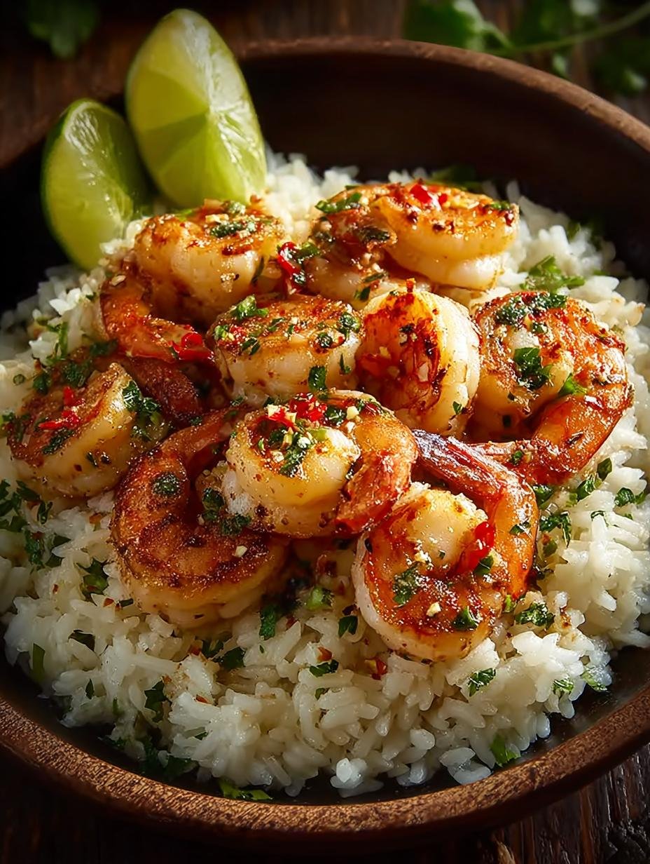 Garlic Lime Shrimp with