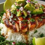 Honey Lime Chicken Avocado