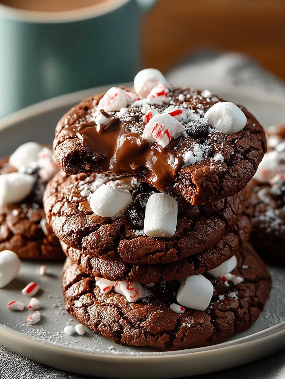 Hot Cocoa Cookies Chocolate