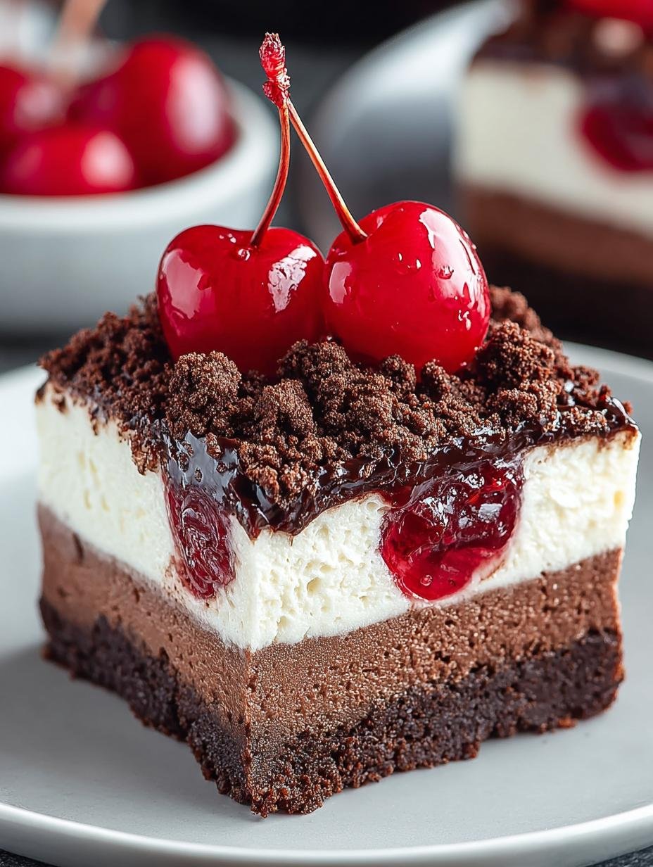 Indulge Black Forest Cheesecake