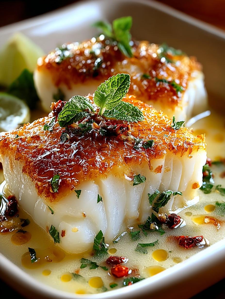 Irresistible Baked Cod Coconut