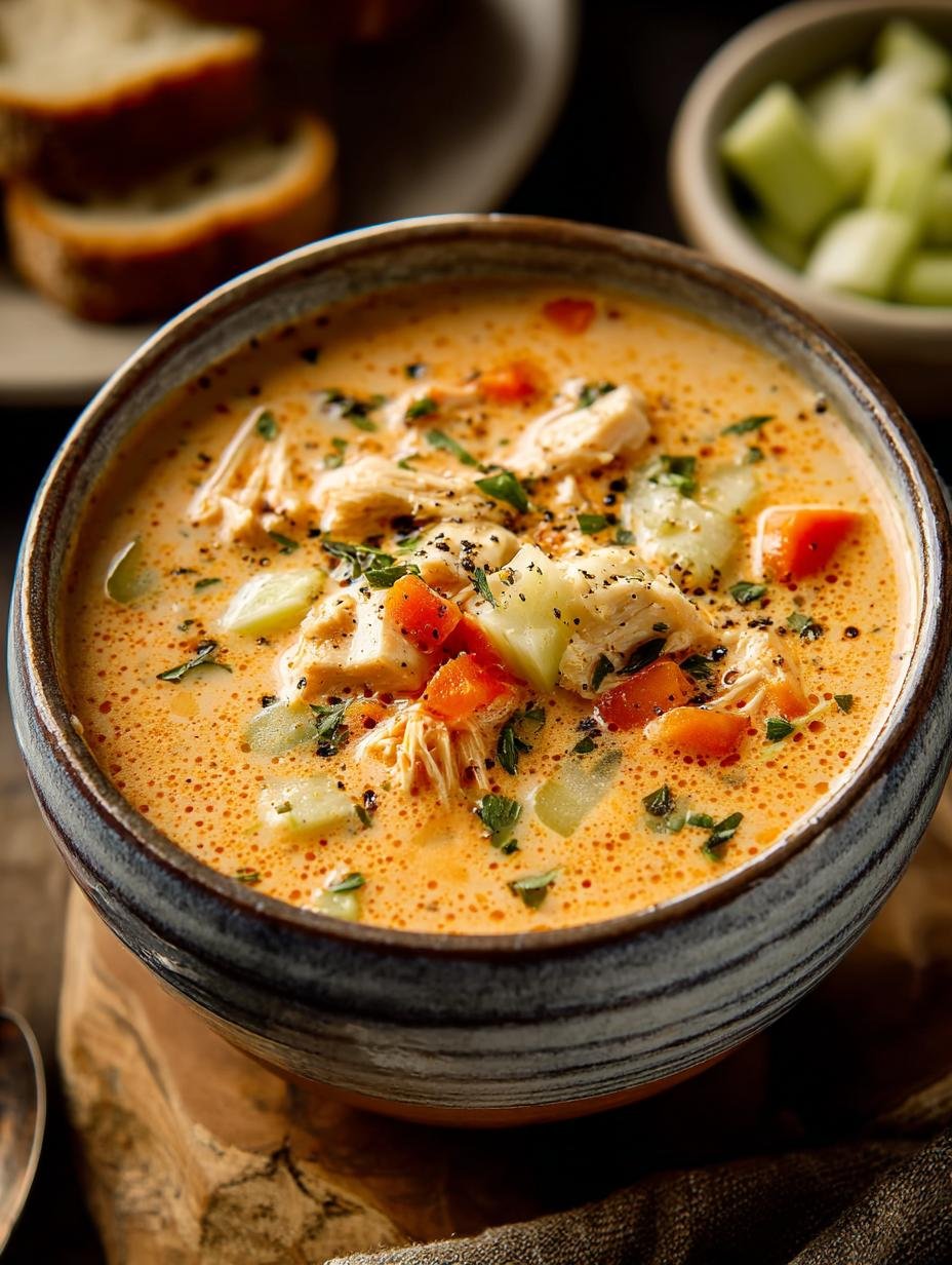 Irresistible Buffalo Chicken Soup: A Comforting Delight - Irresistible Buffalo Chicken Soup - additional detail