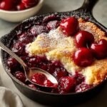 Irresistible Cherry Cobbler For