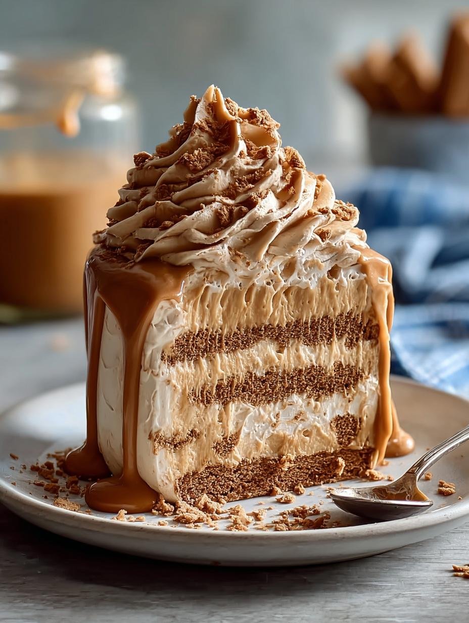 Irresistible Cookie Butter Icebox