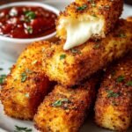Irresistible Fried Mozzarella Sticks