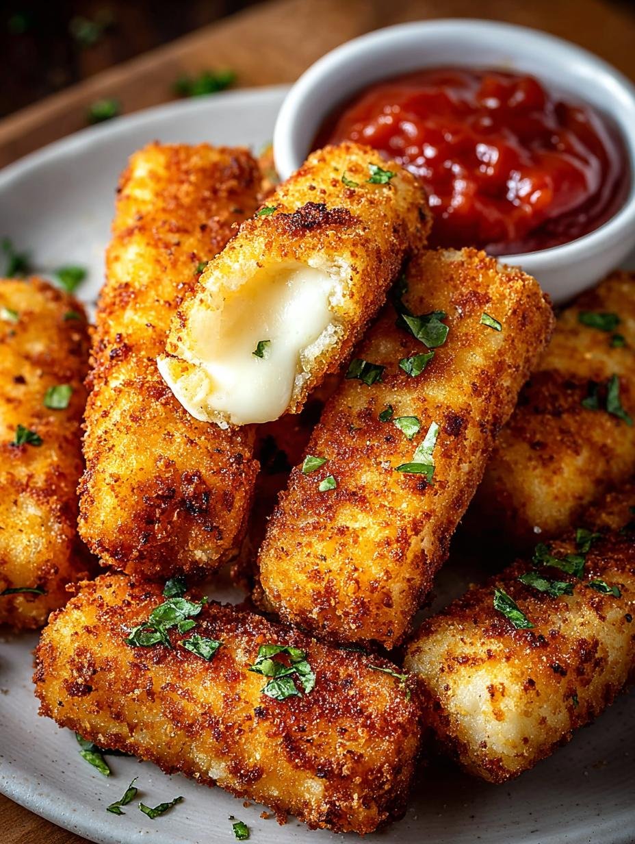 Irresistible Fried Mozzarella Sticks: 6 Simple Steps to Enjoy - Irresistible Fried Mozzarella Sticks - additional detail