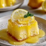 Irresistible Frosted Lemon Jello