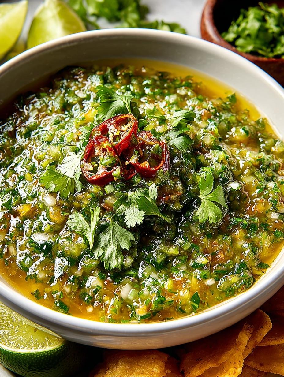 Irresistible Roasted Salsa Verde