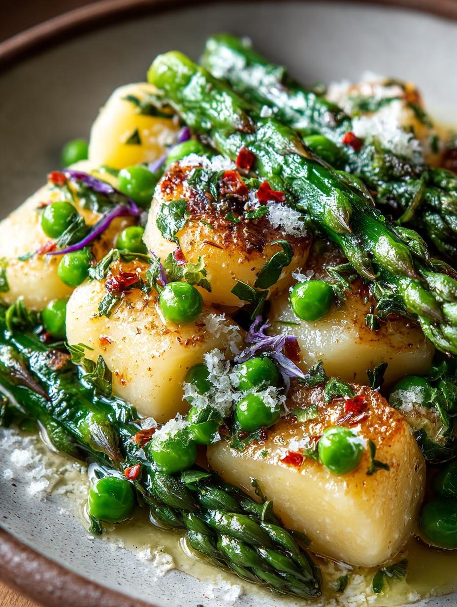 Irresistible Spring Vegetable Brown Butter Gnocchi Recipe - Irresistible Spring Vegetable Brown - main visual representation