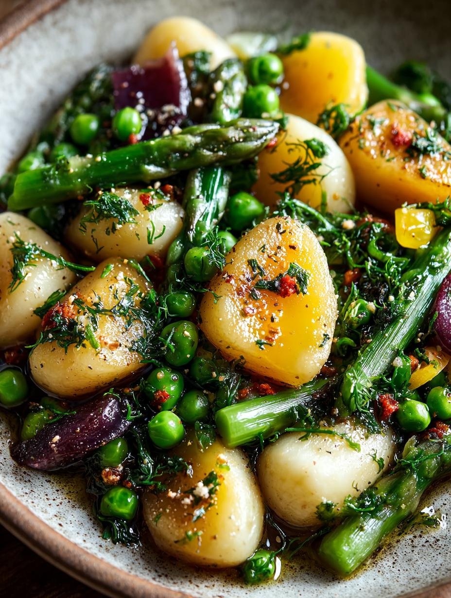 Irresistible Spring Vegetable Brown Butter Gnocchi Recipe - Irresistible Spring Vegetable Brown - additional detail