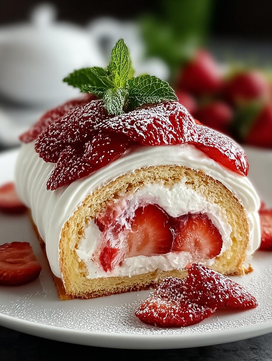 Irresistible Strawberries Cream Swiss Delight - Irresistible Strawberries Cream Swiss - main visual representation