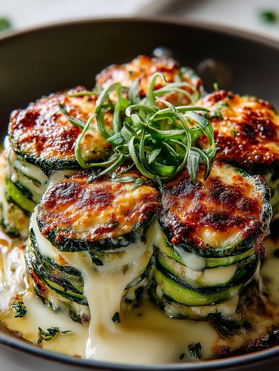 Irresistible Three Cheese Zucchini Bake Delight - Irresistible Three Cheese Zucchini - additional detail