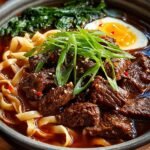 Korean Beef Noodles Flavorful