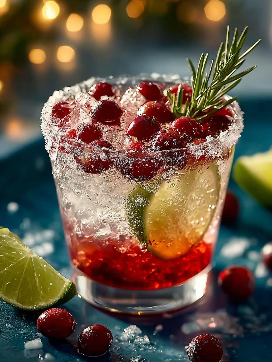 Delightful Mistletoe Margarita Mocktail for the Holidays - Mistletoe Margarita Mocktail Holiday - additional detail