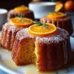 Orange Honey Cakes with