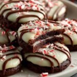 Peppermint Bark Cookies For