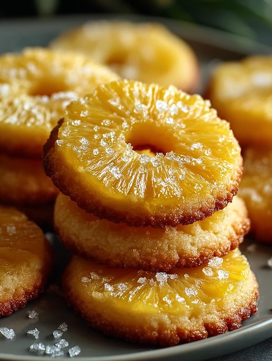 Delicious Pineapple Upside Sugar Cookies to Try Today - Pineapple Upside Sugar Cookies - main visual representation