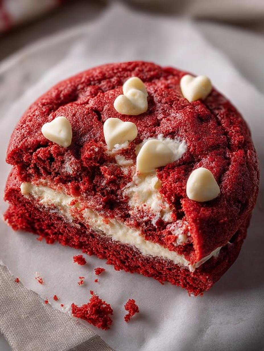 Indulge in 1 Delicious Single Serve Red Velvet Cookie - Single Serve Red Velvet - main visual representation