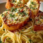 Spaghetti Garlic Bread