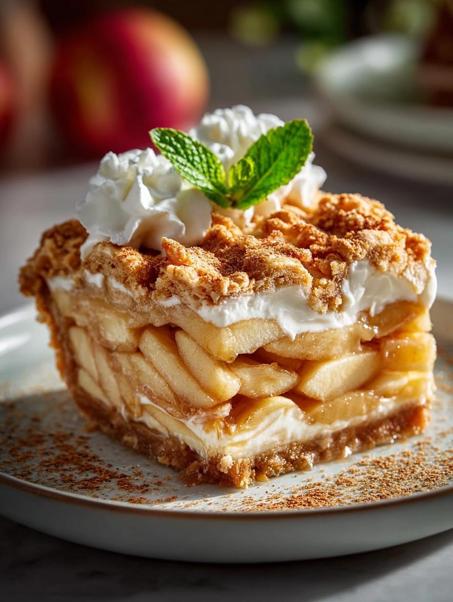 Bake Apple Pie Icebox: 8 Irresistible Layers - Bake Apple Pie Icebox - additional detail