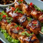 Bang Bang Chicken Skewers