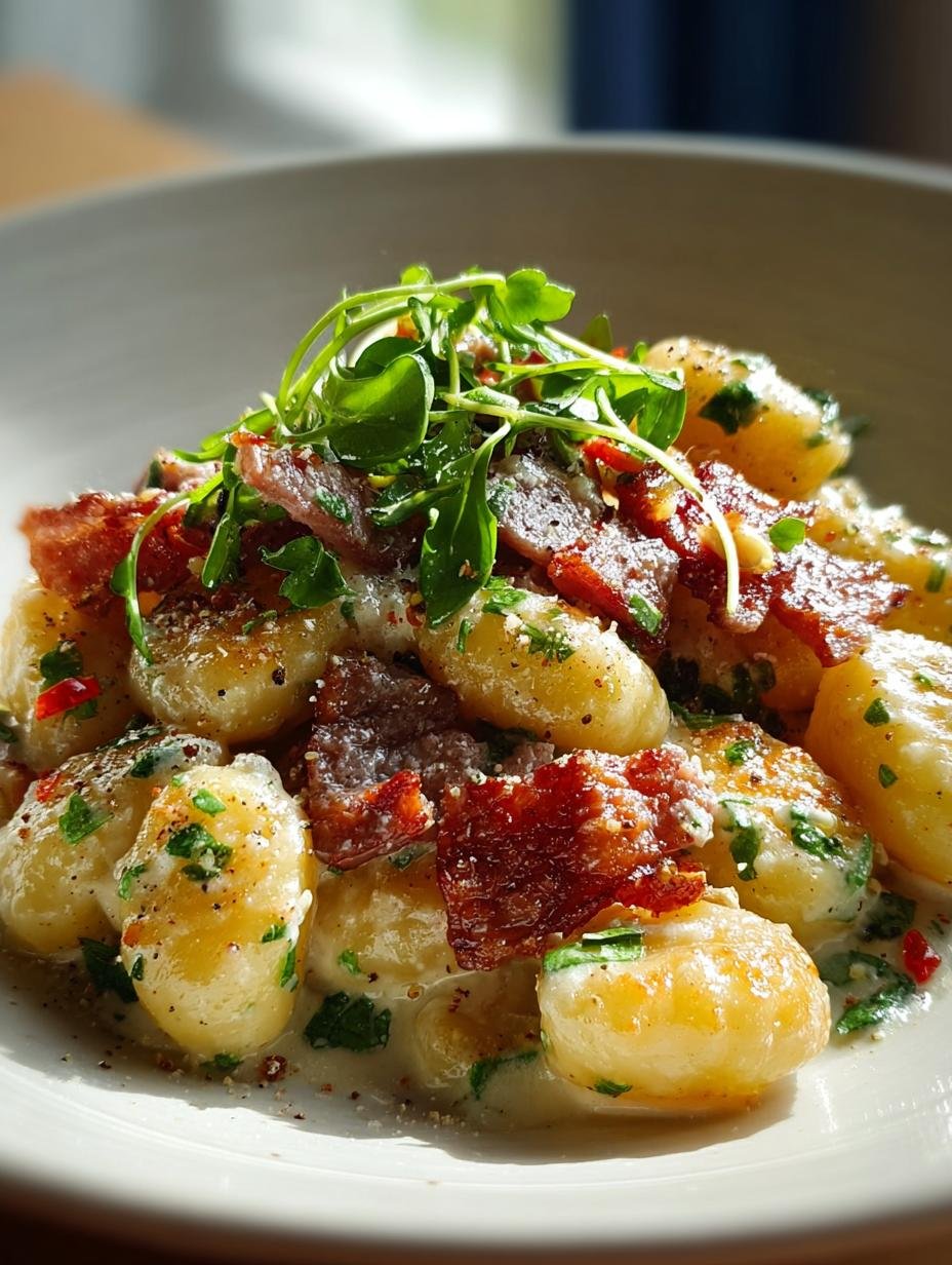 Beef Carbonara with Gnocchi: 6 Rich Tips to Savor - Beef Carbonara with Gnocchi - additional detail