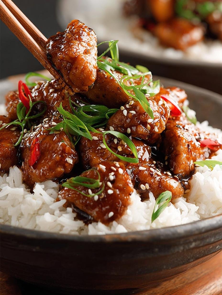 Bourbon Chicken: 30-Minute Sweet and Savory Delight - Bourbon Chicken - additional detail