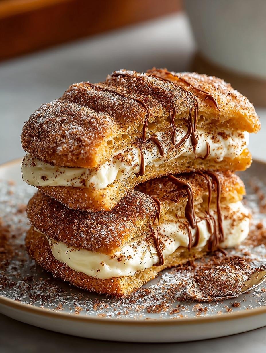 Churro Cheesecake Stuffed Cookies: 24 Irresistible Treats - Churro Cheesecake Stuffed Cookies - additional detail