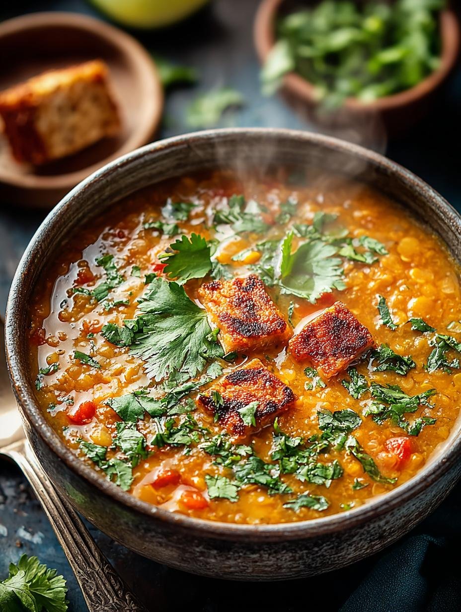 Comforting Red Lentil Soup