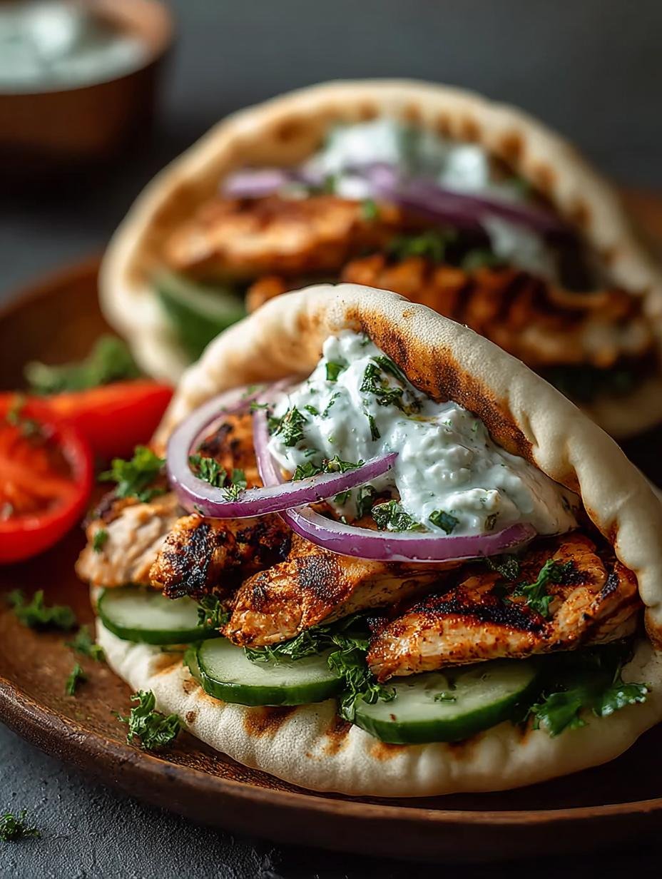 Crockpot Greek Chicken Pitas: 10-Minute Prep for Flavor - Crockpot Greek Chicken Pitas - additional detail