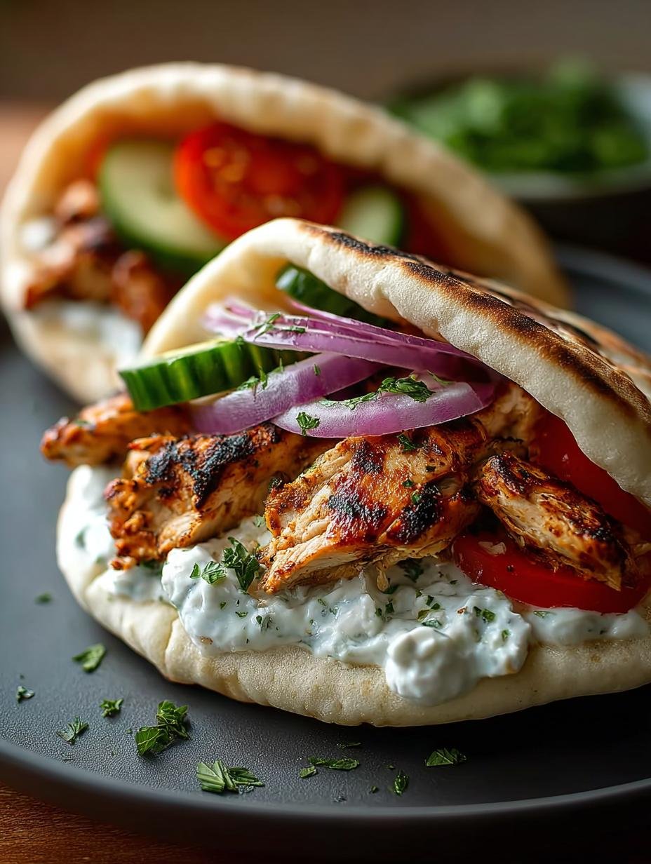 Crockpot Greek Chicken Pitas: 10-Minute Prep for Flavor