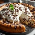 Decadent Skillet Cookie Cheesecake