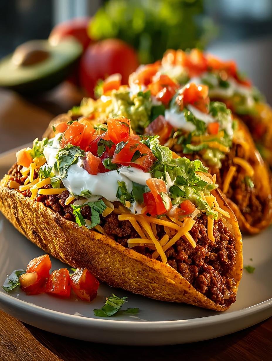 Flavorful Beef Taco Stuffed Sweet Potatoes Recipe