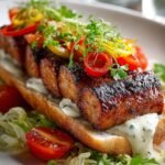 Grilled Cajun Beef Sausage