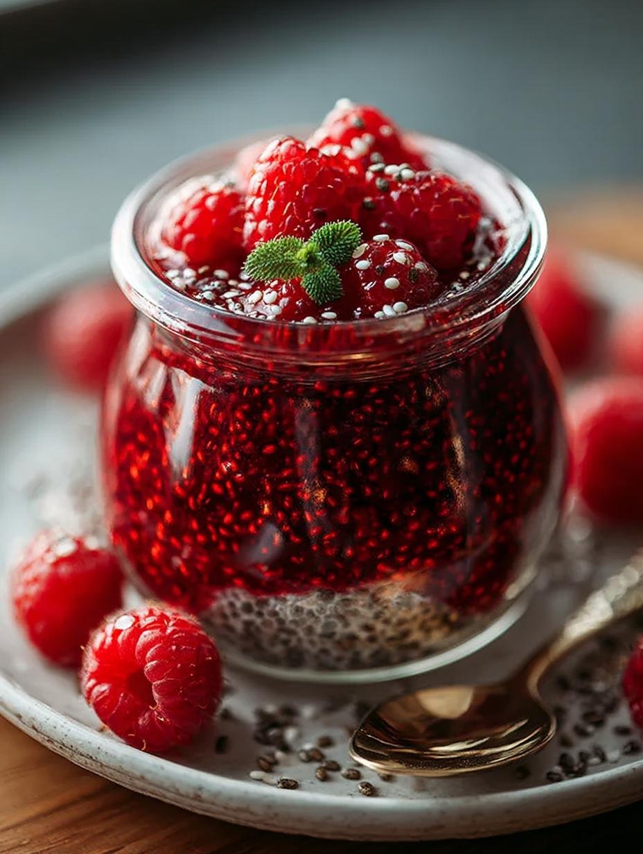 Healthy Raspberry Chia Jam: 5 Reasons to Love It - Healthy Raspberry Chia Jam - additional detail