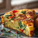 Hearty Potato Veggie Frittata