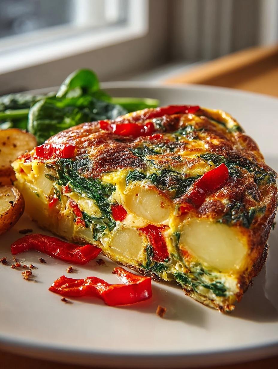 Hearty Potato Veggie Frittata: A Satisfying Breakfast Delight - Hearty Potato Veggie Frittata - additional detail